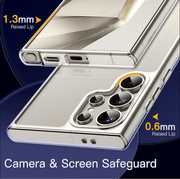 techplus Samsung Galaxy S24 Ultra Hybrid Ultra Clear Case With Shockproof Bumper Samsung Galaxy S24 Ultra Hybrid Ultra Clear Case