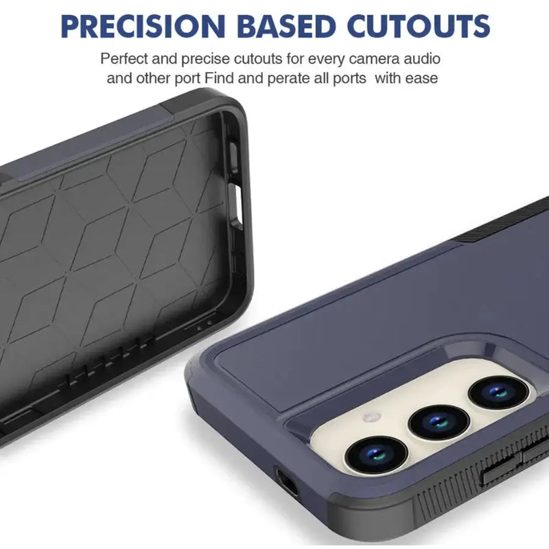 techplus Mobile Phone Case Samsung Galaxy S25 Dual Layer Armor Hard Case Samsung Galaxy S25 Dual Layer Armor Hard Case | NZ