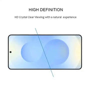 techplus Screen protector Samsung Galaxy S25 FE Clear Tempered Glass Screen Protector – 9H HD, 2.5D Rounded Edge, Impact & Scratch Resistant Samsung Galaxy S25 Tempered Glass Screen Protector 9H