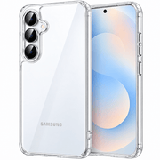 techplus Samsung Galaxy S25 FE Hybrid Ultra Clear Case With Shockproof Bumper Samsung Galaxy S25 FE Hybrid Ultra Clear Case