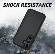 techplus Samsung Galaxy S25 Plus Triple Layer Armor Case PC TPU Shockproof Cover Samsung Galaxy S25 Plus Triple Layer Armor Case