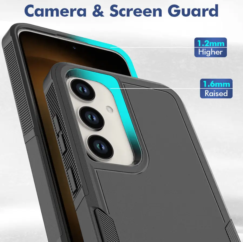 Samsung Galaxy S25 Plus Dual Layer Armor Hard Case by techplus