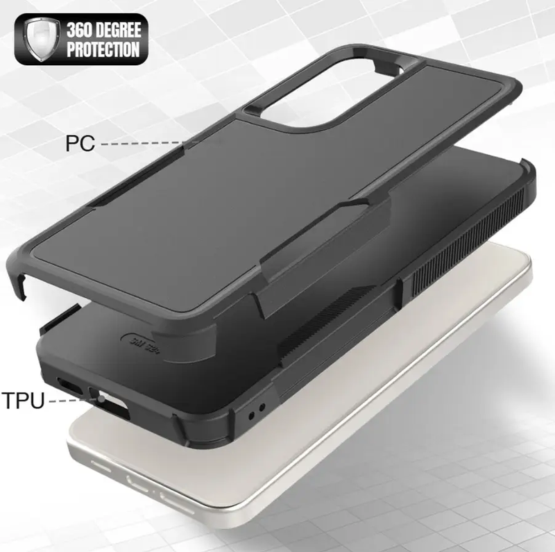 Samsung Galaxy S26 Plus Dual Layer Armor Hard Case by techplus