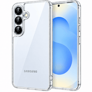 techplus Samsung Galaxy S25 Plus Hybrid Ultra Clear Shockproof Case With Hard Back Samsung Galaxy S25 Plus Hybrid Clear Shockproof Case