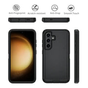 techplus Samsung galaxy S25+ Plus Triple Layer Armor Hard Case | 3-Layer Armor PC TPU Cover Samsung Galaxy S25 Plus Triple Layer Armor Case