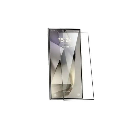 techplus Samsung Galaxy S25 Ultra Clear Tempered Glass Screen Protector – 9H Hardness Samsung Galaxy S25 Tempered Glass Screen Protector 9H