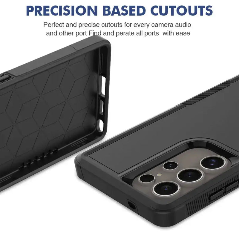 techplus Mobile Phone Case Samsung Galaxy S25 Ultra Dual Layer Armor Hard Case Samsung Galaxy S25 Ultra Dual Layer Armor Hard Case | NZ