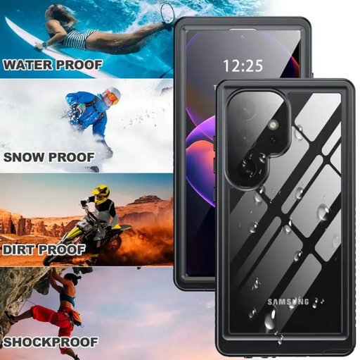 Redpepper Waterproof Case for Samsung S25 Ultra by techplus