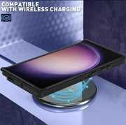 techplus Samsung Galaxy S25 Ultra 3 Layer Armor Case PC TPU Shockproof Cover Samsung Galaxy S25 Ultra 3 Layer Armor Case