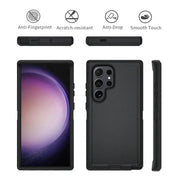 techplus Samsung galaxy S25 Ultra Triple Layer Armor Hard Case | 3-Layer Armor PC TPU Cover Samsung Galaxy S25 Ultra 3 Layer Armor Case