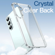 techplus Samsung Galaxy S26 FE Hybrid Ultra Clear Shockproof Case With Soft Bumper Samsung Galaxy S26 FE Hybrid Ultra Clear Case