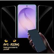 techplus Screen protector Samsung Galaxy S26+ Plus Privacy Tempered Glass Screen Protector (2 Pack) – 9H HD Anti-Spy, 2.5D Rounded Edge, Impact & Scratch Resistant Samsung Galaxy S26 Plus Privacy Screen Protector 2Pack