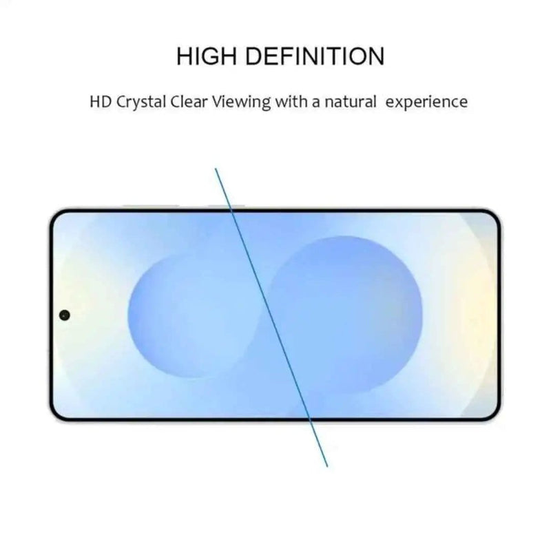 techplus Samsung Galaxy S24+ Plus Clear Tempered Glass Screen Protector – 9H HD, 2.5D Rounded Edge, Impact & Scratch Resistant Samsung Galaxy S24 Plus Tempered Glass Screen Protector