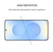 techplus Samsung Galaxy S24+ Plus Clear Tempered Glass Screen Protector (2 Pack) – 9H HD, 2.5D Rounded Edge, Impact & Scratch Resistant Samsung Galaxy S24 Plus Tempered Glass Screen Protector