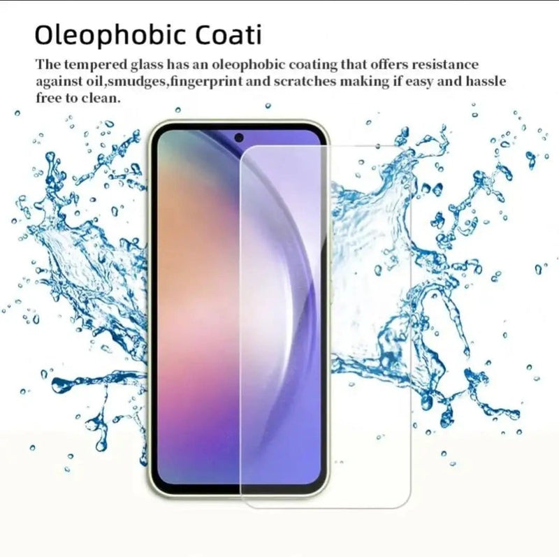 techplus Samsung Galaxy S26 Clear Tempered Glass Screen Protector 9H HD 2.5D Edge Samsung Galaxy S26 Tempered Glass Screen Protector 9H