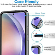 techplus Samsung Galaxy S23 Plus Clear Tempered Glass Screen Protector 9H HD 2.5D Edge Samsung Galaxy S23 Plus Clear Tempered Glass Protector