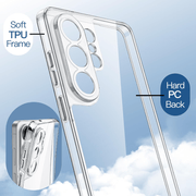 techplus Samsung Galaxy S26 Ultra Hybrid Ultra Clear Case With Shockproof Back TechPlus Samsung Galaxy S26 Ultra Hybrid Case