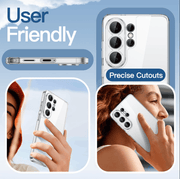techplus Samsung Galaxy S26 Ultra Hybrid Ultra Clear Case With Shockproof Back TechPlus Samsung Galaxy S26 Ultra Hybrid Case