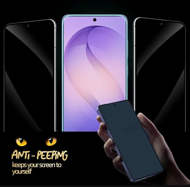 techplus Samsung Galaxy S22 Plus Privacy Tempered Glass Screen Protector 2 Pack Samsung S22 Plus Privacy Glass Screen Protector 2Pack