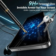 techplus Samsung Galaxy S25 Privacy Tempered Glass Screen Protector 9H Anti Spy 2.5D Edge Samsung Galaxy S25 Privacy Glass Screen Protector 9H