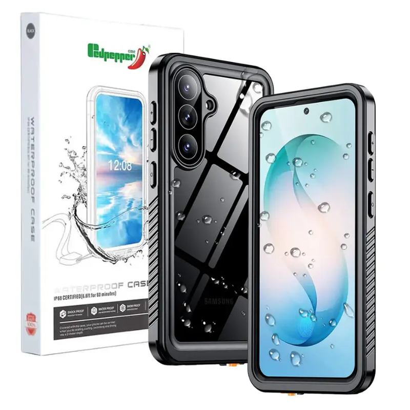 Waterproof & Shockproof Case for Samsung Galaxy S26 Plus – Clear Protective Cover by techplus