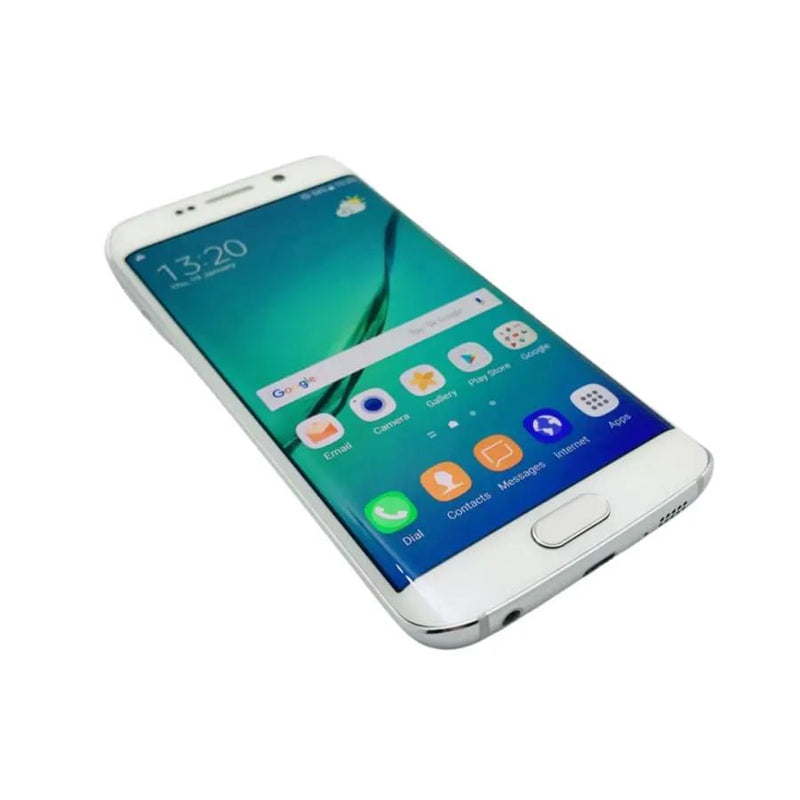 9eight5 Smart Phones Samsung Galaxy S6 Edge 32GB White Pearl - As New - Preowned Samsung Galaxy S6 Edge 32GB White Pearl - As New - Preowned
