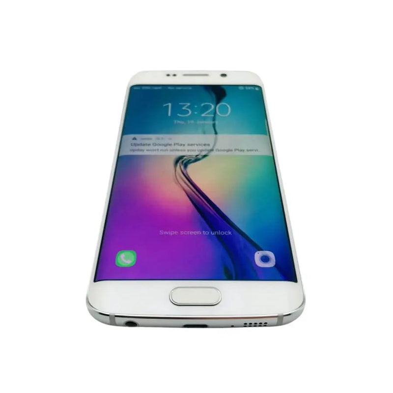 9eight5 Smart Phones Samsung Galaxy S6 Edge 32GB White Pearl - As New - Preowned Samsung Galaxy S6 Edge 32GB White Pearl - As New - Preowned