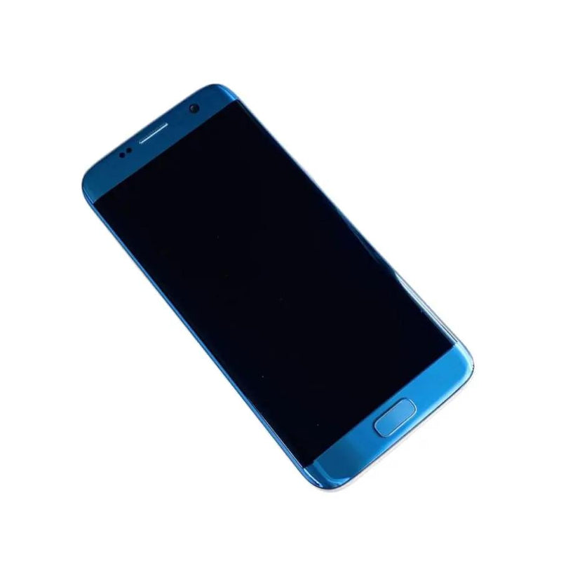 9eight5 Smart Phones Samsung Galaxy S7 Edge 32GB Blue Topaz - As New - Preowned Samsung Galaxy S7 Edge 32GB Blue Topaz - As New - Preowned
