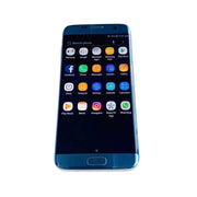 9eight5 Smart Phones Samsung Galaxy S7 Edge 32GB Blue Topaz - As New - Preowned Samsung Galaxy S7 Edge 32GB Blue Topaz - As New - Preowned