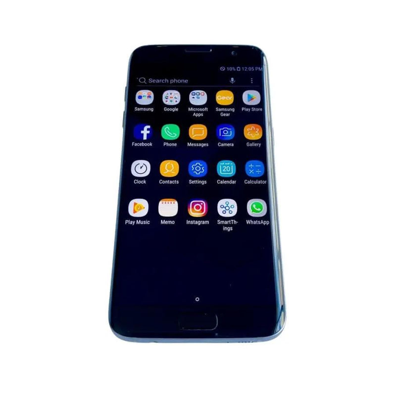 9eight5 Smart Phones Samsung Galaxy S7 Edge 32GB Black Onyx - As New - Preowned Samsung Galaxy S7 Edge 32GB Black Onyx - As New - Preowned