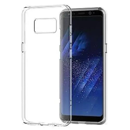 Silicone Case for Samsung Galaxy S8 Plus (Clear) by 9eight5