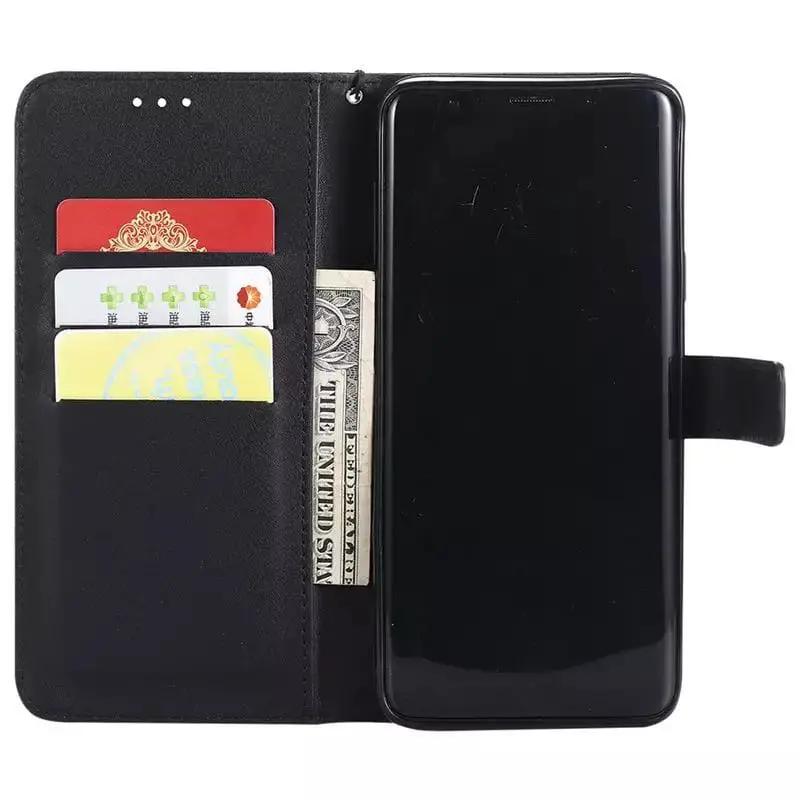 Wallet Case for Samsung Galaxy S9 (Black) by 9eight5