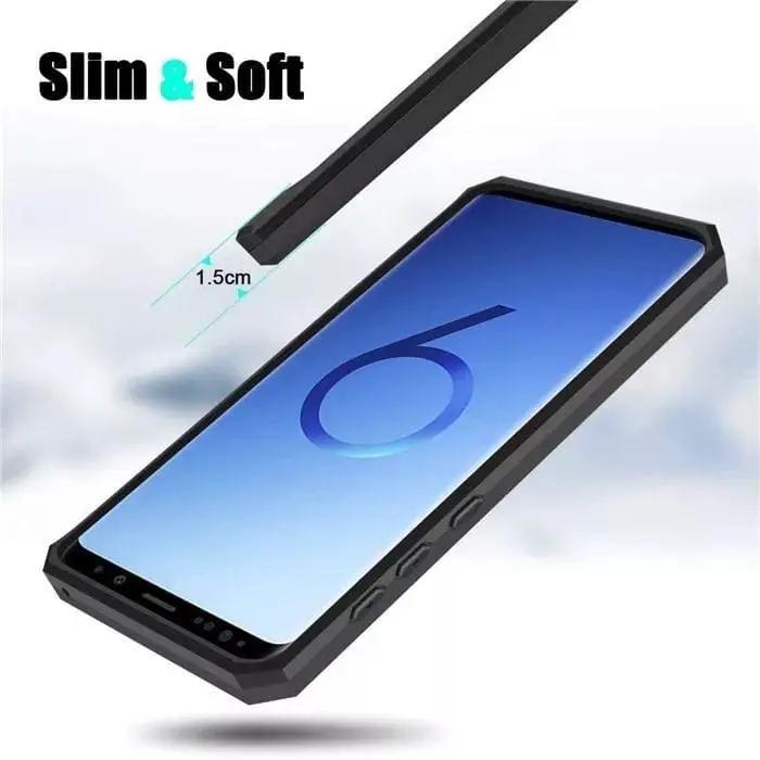 Hard Silicone Rugged Case for Samsung Galaxy S9 Plus