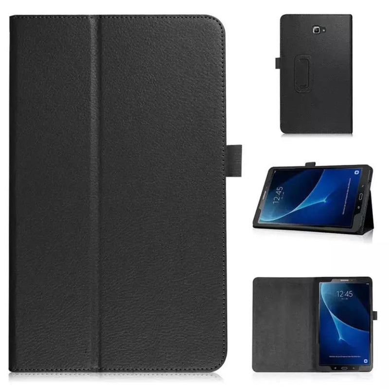 Synthetic Leather Cover for Samsung Galaxy Tab A 10.1” (2016) - T580/T585 (Black) by 9eight5