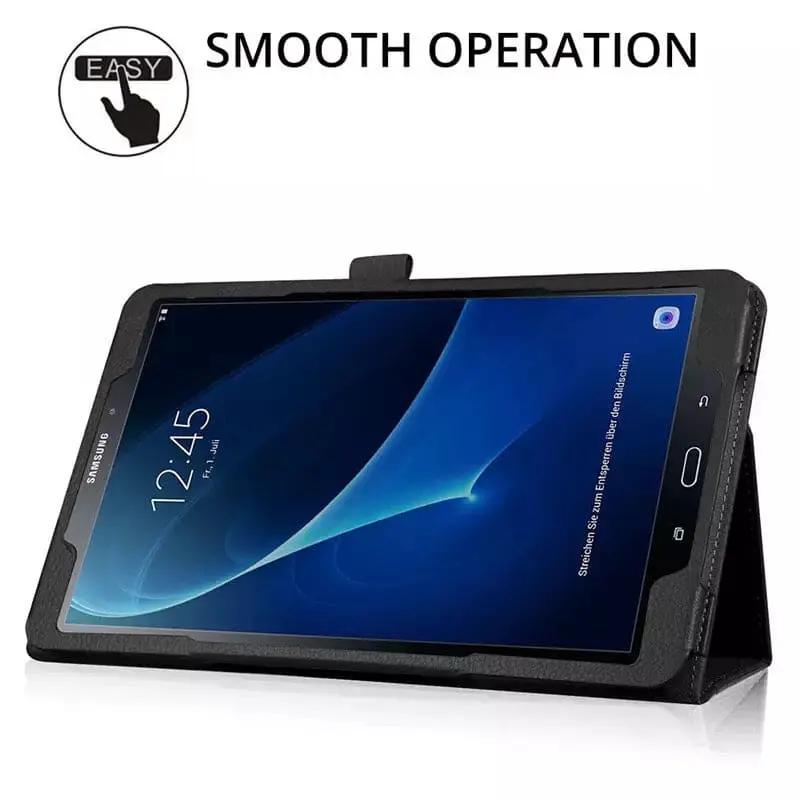 Synthetic Leather Cover for Samsung Galaxy Tab A 10.1” (2016) - T580/T585 (Black) by 9eight5