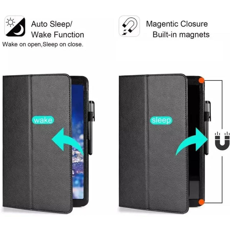 Full-Body Cover for Samsung Galaxy Tab A 10.1” (2019) - T510/T515 (Black) by 9eight5