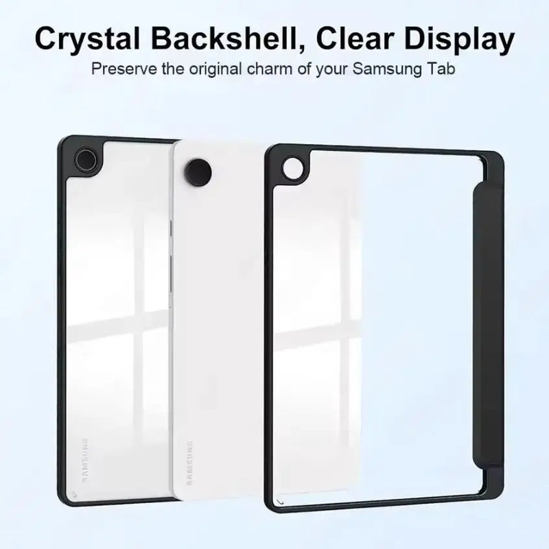 techplus Samsung Galaxy Tab A11 Clear Back Acrylic Case – Transparent Slim Shockproof Cover NZ Samsung Galaxy Tab A11 Clear Back Acrylic Case – Transparent Slim S...