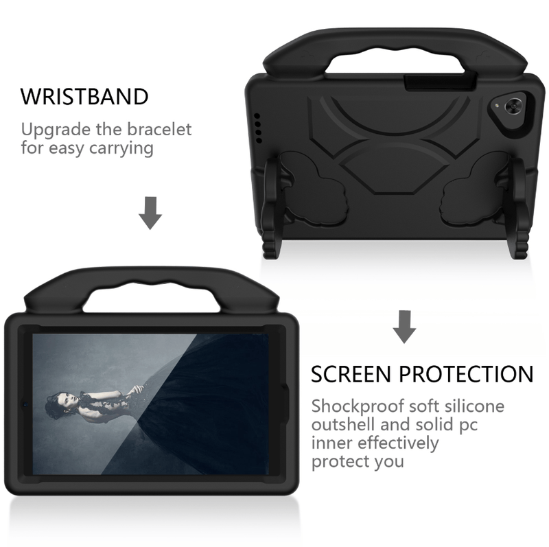 techplus EVA Protective Case With Handle And Kickstand For Samsung Galaxy Tab A9 8.7 EVA Protective Case for Samsung Galaxy Tab A9 8.7