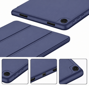 techplus Ultra Slim PU Leather Magnetic Case For Samsung Galaxy Tab A9 Plus Blue Ultra Slim PU Leather Magnetic Case For Galaxy Tab A9