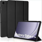 techplus Samsung Galaxy Tab A11+ Tri-Fold Strong Protective Case – Slim Stand Cover Shockproof Samsung Galaxy Tab A11+ Tri-Fold Strong Protective Case – Slim Stan...