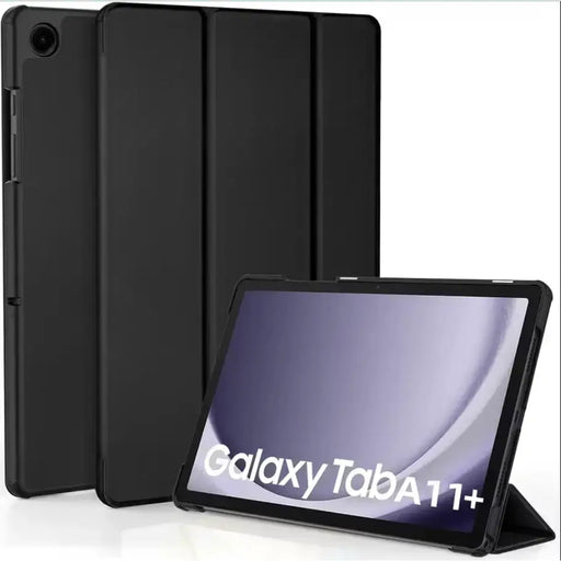 techplus Samsung Galaxy Tab A11+ Tri-Fold Strong Protective Case – Slim Stand Cover Shockproof Samsung Galaxy Tab A11+ Tri-Fold Strong Protective Case – Slim Stan...