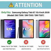 Full-Body Cover for Samsung Galaxy Tab A7 10.4” (2020) - T500/T505 (Navy) by 9eight5