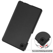Samsung Galaxy Tab A9 8.7 Trifold Folio Stand Slim PU Leather Magnetic Flip Cover Case by techplus