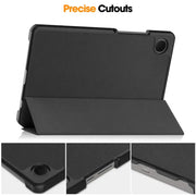techplus Samsung Galaxy Tab A9 8.7 Trifold Folio Stand Slim PU Leather Magnetic Flip Cover Case Samsung Galaxy Tab A9 8.7 Trifold Folio Stand Slim PU Leather Magne...