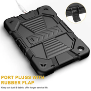 Samsung Galaxy Tab A9+ Rugged Shockproof Case with Kickstand by techplus