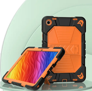 Samsung Galaxy Tab A9 Rugged Shockproof Case with Kickstand by techplus