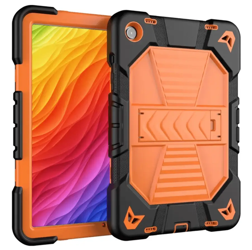 Samsung Galaxy Tab A9 Rugged Shockproof Case with Kickstand by techplus