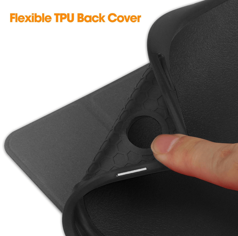 techplus Ultra Thin PU Leather Magnetic Case With Pencil Holder For Galaxy Tab A9 Ultra Thin PU Leather Magnetic Case For Galaxy Tab A9