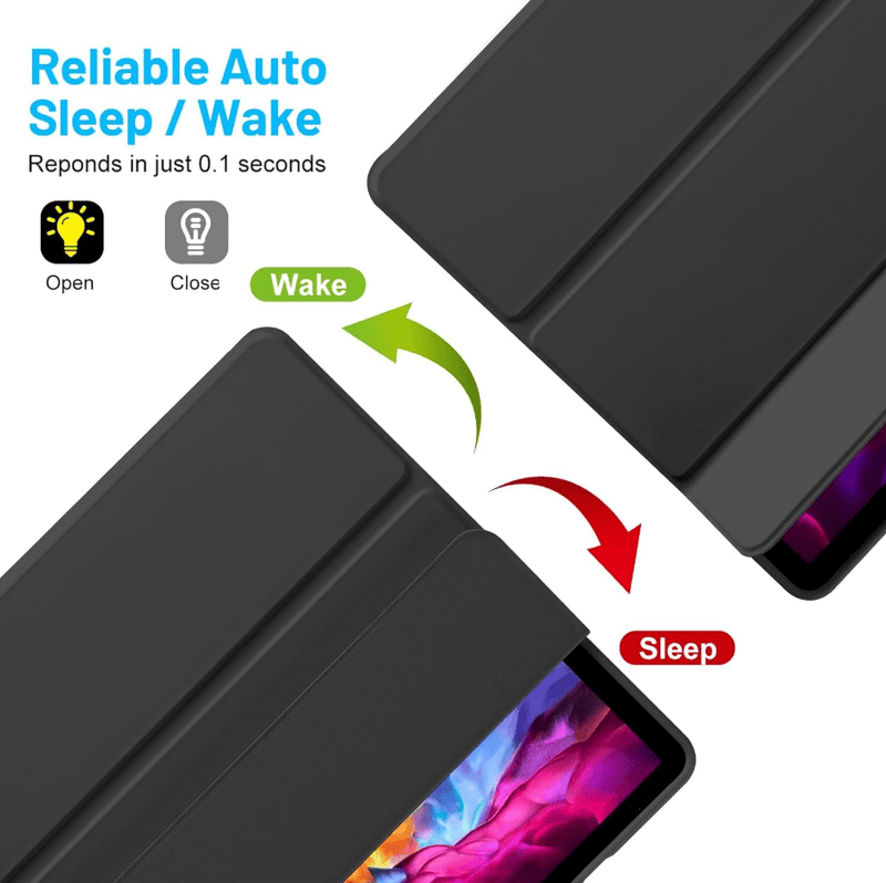 techplus Ultra Thin PU Leather Magnetic Case With Pencil Holder For Samsung Galaxy Tab A11 Ultra Thin PU Leather Magnetic Case for Galaxy Tab A11