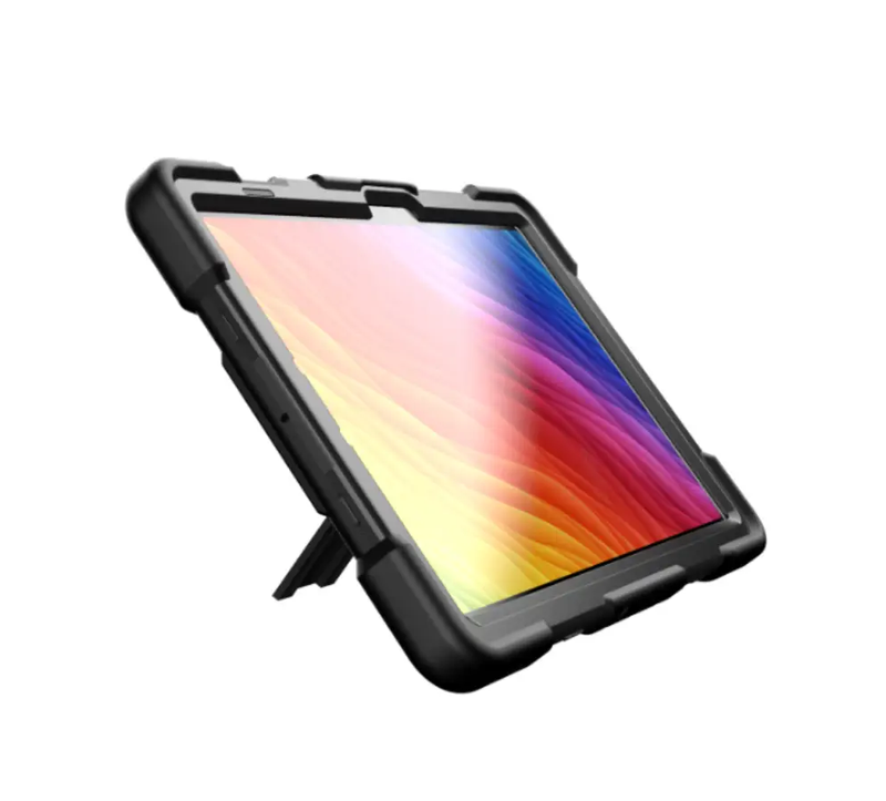 Samsung Galaxy Tab S9 FE Rugged Shockproof Case with Kickstand by techplus